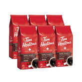 Tim Hortons front packaging showing the red 12 oz bag and brand logo for consistent flavor
