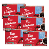 Tim Hortons front packaging showing French Vanilla pods for consistent home brewing
