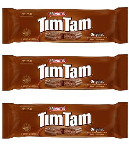 Tim Tam front pack view showing brand and product for quick recognition