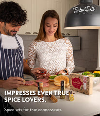 Timber Taste flake texture detail showing chili flakes' color and spice intensity