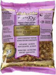 Tinkyada front packaging spirals showing kosher label and pantry-ready benefit