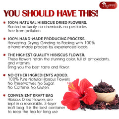 TOG999 brewed hibiscus tea cup steaming with deep crimson color and refreshing tart flavor