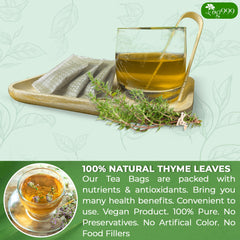 TOG999 tea bag detail in corn-fiber material highlighting eco-friendly construction