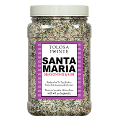 Tolosa Pointe front label showing 24oz jar and product identity benefit: clear branding and generous size