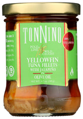 Tonnino front packaging showing jalapeño tuna, clear branding and convenience