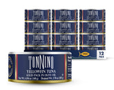 Tonnino front packaging showing label and can benefits