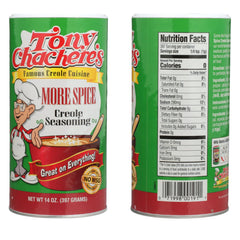 Tony Chachere's close-up of granules highlighting texture and consistent spice release