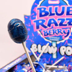Tootsie Roll Charms Blow Pop gum center close-up showing chewable texture benefit