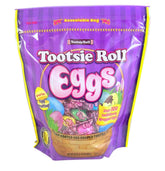 Tootsie Roll front packaging view showing resealable bag and quantity benefit