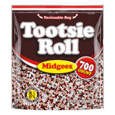 Tootsie Roll front packaging showing 700 count for easy bulk buying