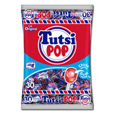 Tootsie Roll Tutsi Pop front packaging showing bag and count for easy selection
