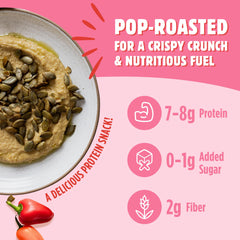 Top Fox seeds sprinkled on salad adding protein and satisfying crunch