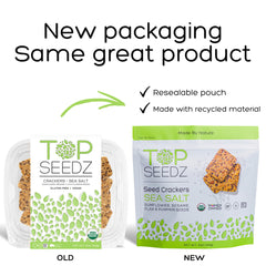 Top Seedz crackers arranged on charcuterie board showing pairing versatility