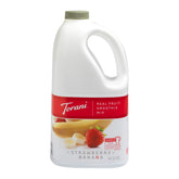 Torani bottle front packaging showing label and 64 fl oz size for easy serving