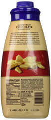 Torani sauce pouring close-up showing creamy texture and easy drizzle benefit