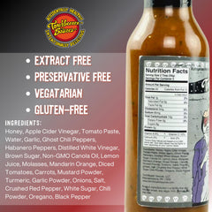 TorchBearer Son of Zombie sauce texture close-up showing pourable consistency and coating ability