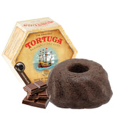 TORTUGA front packaging showing premium rum cake, ideal gift presentation