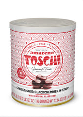 Toschi front packaging showing 1 kg jar and label benefits