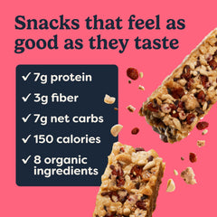 Tosi PB&J ingredients spread with nuts and seeds for nutrient density