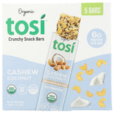 Tosi Superbites front pouch showing organic label and 4-ounce size benefit