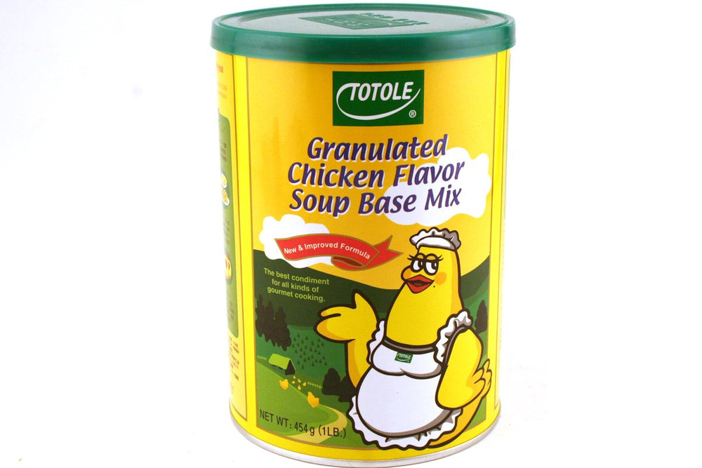 Totole packaging close-up showing clear label and easy measuring for consistent flavor