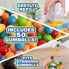 Sunny Days Entertainment serving tray with gumball showing easy retrieval for kids
