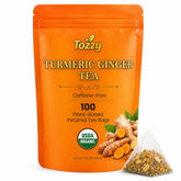 TOZZY front packaging showing 100-count box and organic labels for clear choice