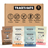 TracesOats front packaging showing variety pack and quick breakfast convenience
