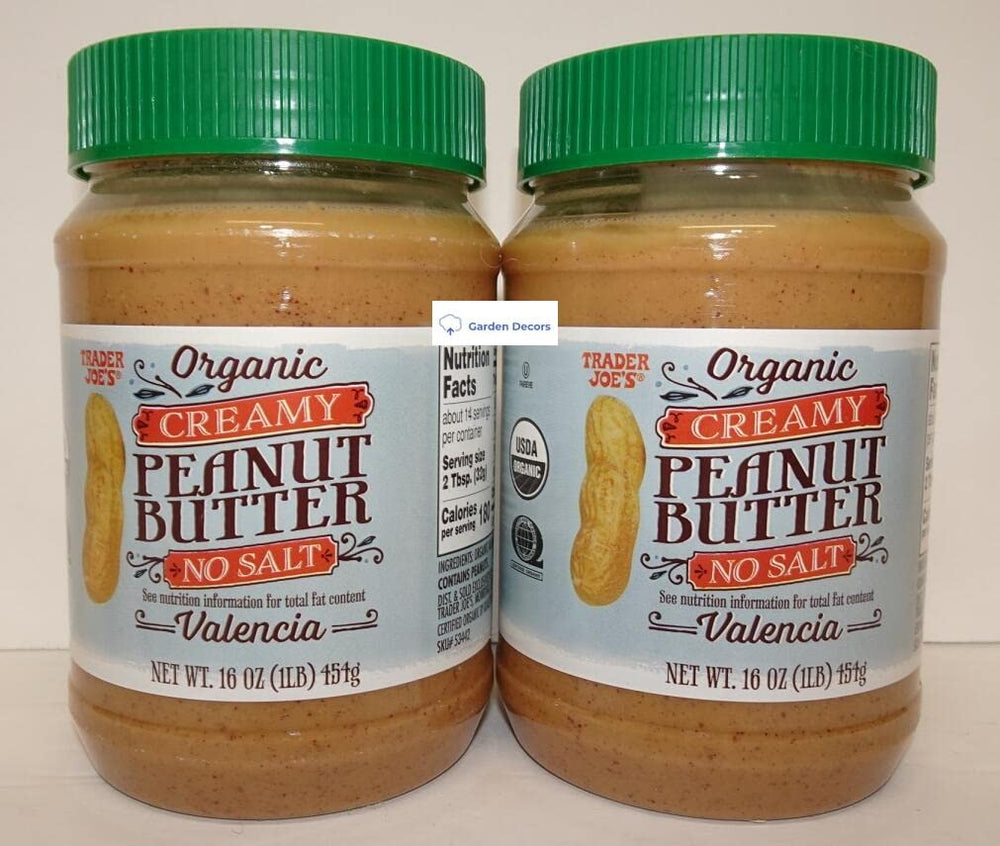 Trader Joe's jar front packaging showing label and organic claim, clean pantry-ready look