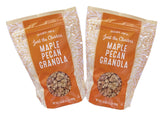 Trader Joe's front box shot showing maple pecan granola for clear product identification