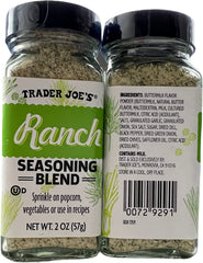 Trader Joe's ranch seasoning sprinkled on roasted vegetables adds savory herb flavor boost