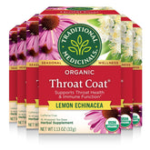 Traditional Medicinals front packaging showing 96 tea bags and benefits
