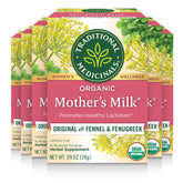 Traditional Medicinals front box view showing organic labeling and benefits