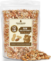 TRAILMARK NATURALS front packaging showing 12 lb bag and branding benefit