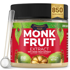 Transparency Foods front packaging showing compact 1.5 oz bottle and label benefits