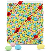 TREATBASKET front bag view showing pastel eggs and large bulk value