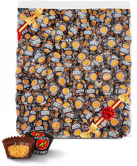 TREATBASKET Reese's zero sugar front packaging showing clear gift bag benefit: ready-to-gift