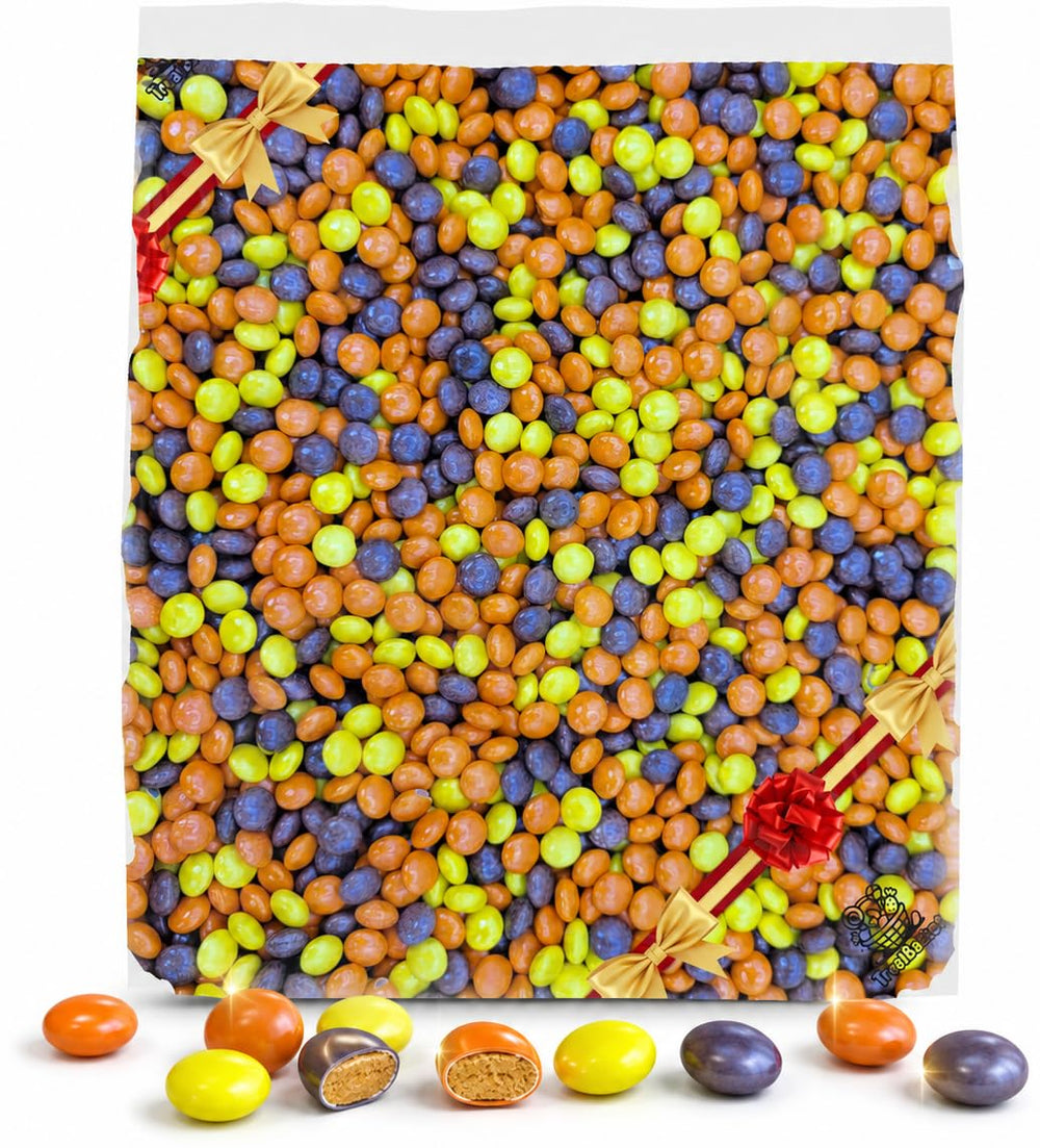 TREATBASKET front packaging showing 5 lb bag and colorful candies for bulk use