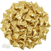 Tree Treasures front packaging showing elegant gold wrappers and bulk quantity benefit