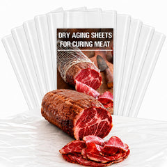 TRENDY WHIMSY front packaging of 10 dry aging sheets showing kit benefits