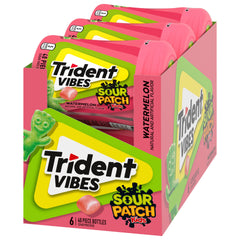 Close-up of Trident Vibes candy-like shell texture highlighting crunchy coating benefit