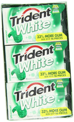 Trident front packaging showing spearmint gum and easy-carry benefit