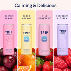 TRIP bubbles texture close-up showing sparkling mouthfeel benefit