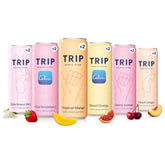 TRIP front packaging 12pk showing variety and party ready appeal