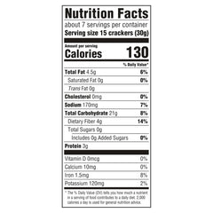 Three Triscuit boxes stacked to show portioned packaging and freshness retention