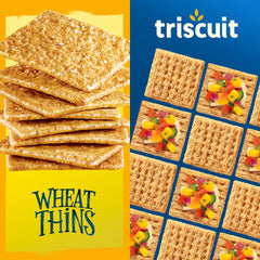 Triscuit woven cracker close-up texture highlighting sturdy crunch ideal for toppings