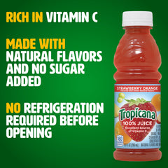 Tropicana bottle inside a lunchbox demonstrating portability and convenience benefit