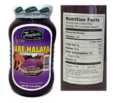 Tropics ube halaya front packaging showing brand and jar label, convenient pantry staple