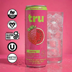 Tru can back showing ingredients and magnesium glycinate content
