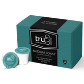 trücup front box 48 count showing product and benefits